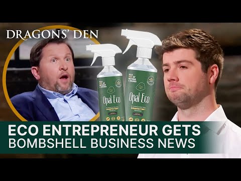 Eco Entrepreneur Receives Sudden Business Altering News | SEASON 19 | Dragons' Den