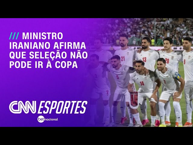Ministro do Esporte afirma que Irã não pode participar da Copa do Mundo | CNN PRIME TIME