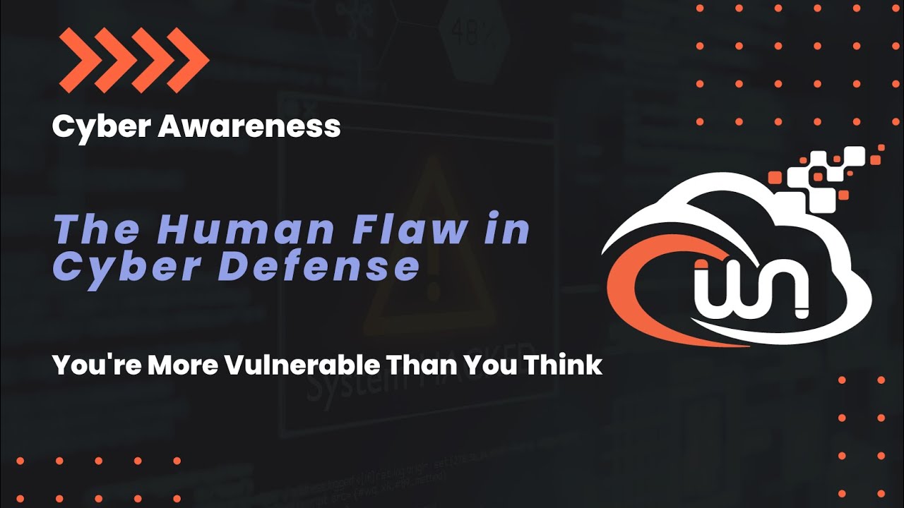 Video thumbnail: The Human Flaw in Cyber Defense