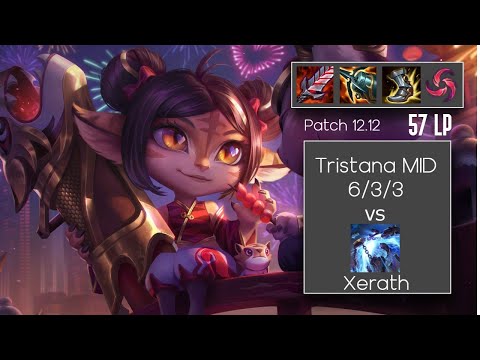 Tristana Mid vs Xerath - Patch 12.12