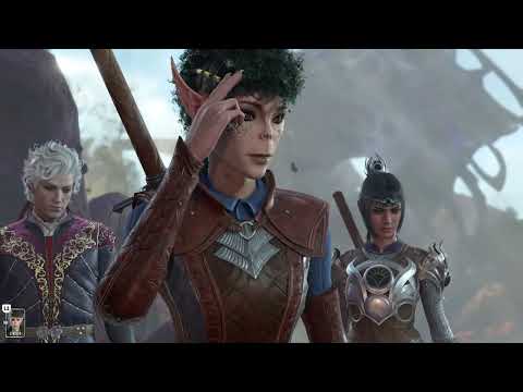 Finding the wounded Mind Flayer after the Nautiloid Crash