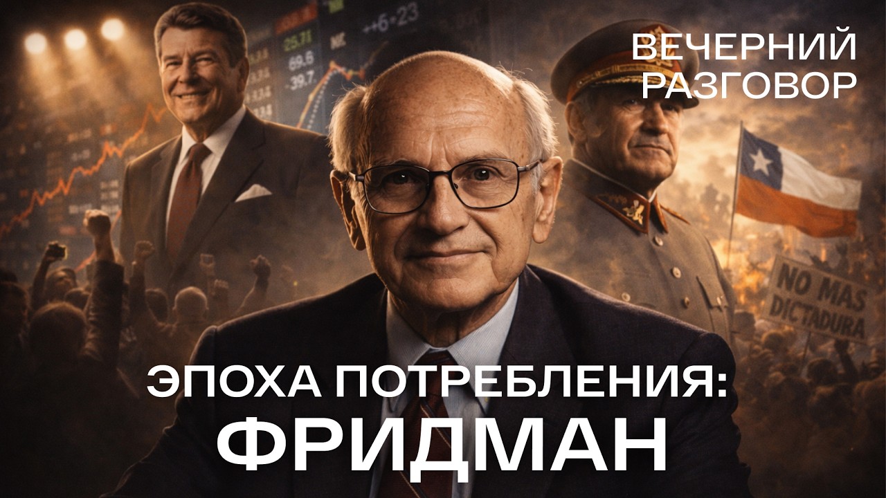 Эпоха потребления (часть 2): почему богатые стали богаче? Милтон Фридман и рей