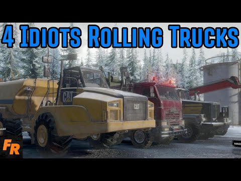 4 Idiots Rolling Trucks - Snowrunner