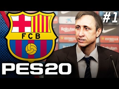 PES 2020 Barcelona Master League EP1 - JOHAN CRUYFF IS HERE!!