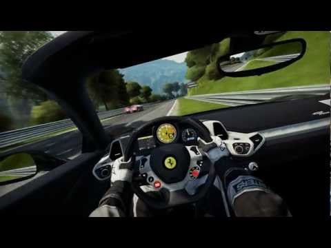 NFS Shift 2 Unleashed: 2013 Ferrari 458 Spider on Nordschleife Karussel [HD]