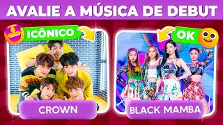 AVALIE AS MÚSICAS DE DEBUT! 💖 | KPOP QUIZ 2026