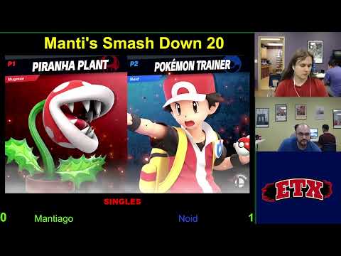 Mantiago Vs. Noid Round 3 - Manti's Smash Down 20