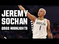 Jeremy Sochan 2022 NCAA tournament highlights