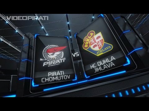 30. kolo: Piráti Chomutov - HC Dukla Jihlava 7:2 sestřih