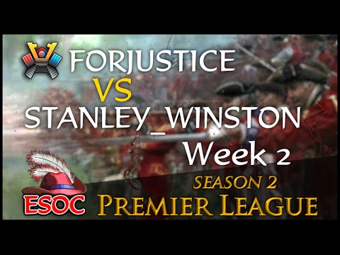 [AoE3] (NN) Forjustice vs (NWC) Stanley_Winston — Week 2 — ESOC Premier League Season 2