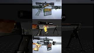 Barrett vs SVD vs SIG 🔥 Sniper Showdown in Games #svd #sniper3d #sniperking #barrett #showdown #3d