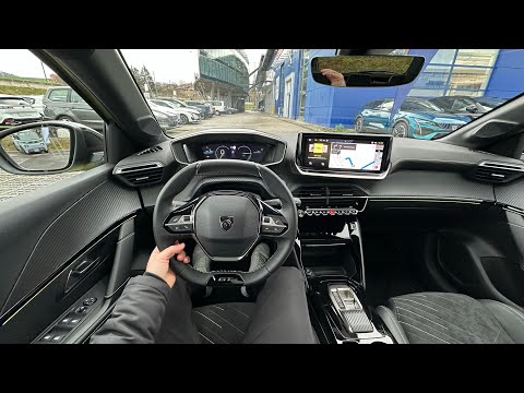 Peugeot e-208 Facelift 2024 Test Drive POV