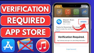 How to Fix Verification Required On App Store || Get Rid/Turn OFF Verification App Store iPhone iPad