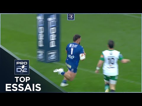 TOP Essais de la J26 – PRO D2 – Saison 2021-2022