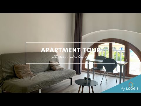 Apartment Tour // Furnished  24.3m2 in Toulouse– Ref : 1T122570