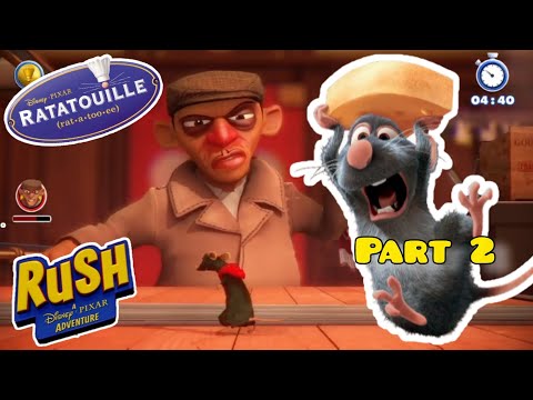 RUSH : Boss Fight! Save The Rat! 🐀#ratatouille #disney #pixar