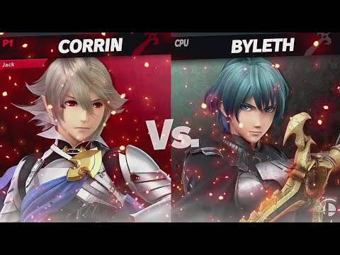 Super Smash Bros Ultimate Corrin VS Byleth