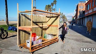 Daisy, the Venice Healer, Sets Up Stage for Tribal Gathering on Venice Boardwalk