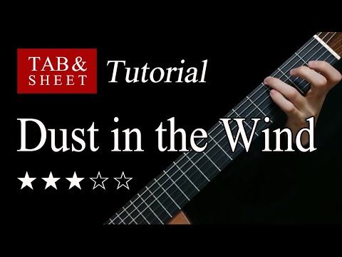Dust in the Wind - Fingerstyle Lesson + TAB