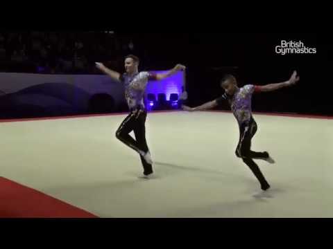 Heathrow   Gold - Mens Pair 13-19 - Acrobatic Gymnastics 2017