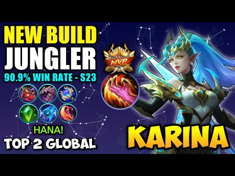 Karina Best Build 2021 || Top Global Karina Gameplay by HANA! – MLBB