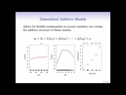 StatsLearning Chapter 7 part 1