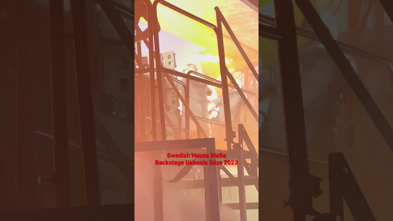 Swedish House Mafia - Ushuaia Ibiza backstage