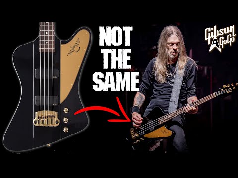 Gibson Rex Brown Signature Thunderbird 2022 - Present - Ebony image 22