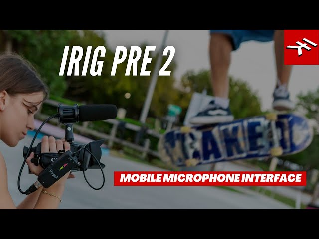 Video Teaser für iRIg Pre 2 mobile microphone interface