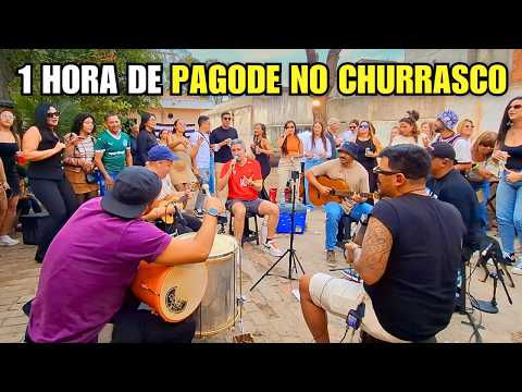 🔥 1 Hora de PAGODE no CHURRASCO (Sem Parar) - Pagodinho do LELECO