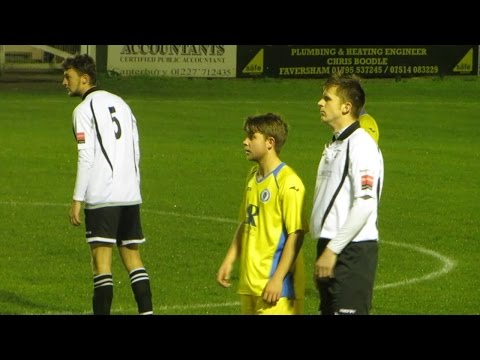 Faversham Town U21 v Burgess Hill Town U21 - Dec 2015