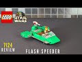 LEGO Star Wars Flash Speeder 7124 Review!