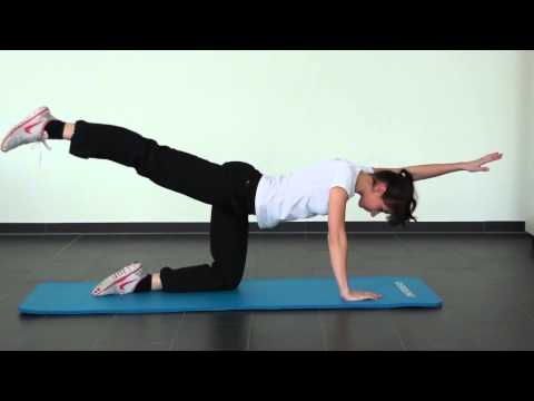 Übung der Woche Ausgabe 23 - Kräftigung der Rumpf-, Schulter- und Gesäßmuskulatur