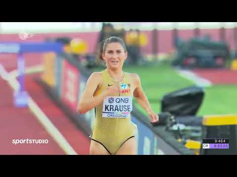 Gesa Felicitas Krause - Leichtathletik- WM 2022 Finale 3000 Meter Hindernis