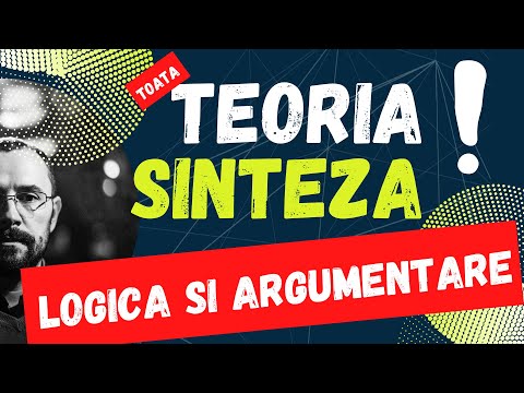 Bac Logic and argumentation - All theory - synthesis