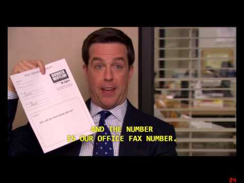 The Office - Andy asking out Erin