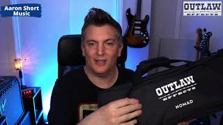 Video thumbnail for Outlaw Effects Nomad Rechargable Pedalboard Review by Aaron Short Music