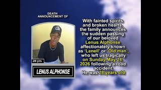Lenus Alphonse ~ Short Obituary