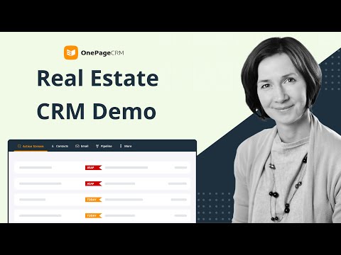 OnePageCRM for real estate agents