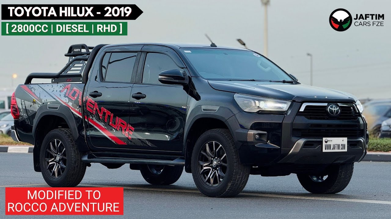 Toyota Hilux MODIFIED TO ROCCO ADVENTURE | 2.8L DIESEL ENGINE | DOUBLE CABIN video