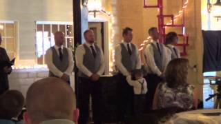 Kennedy McCollam singing Only Hope by Mandy Moore at a Family Wedding