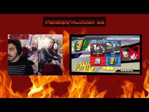 SmashaPalooza 22: Losers Semis - Haipe (Bayonnetta) vs CH| BluStriker (Sonic)