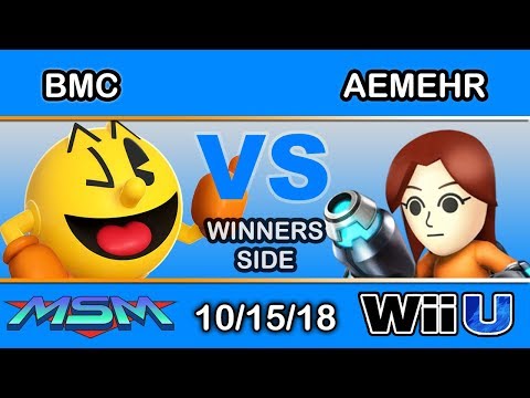 MSM 162 - BMC (Pac-Man) vs KH | Aemehr (Mii Gunner) Winners R2 - Smash 4