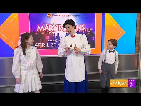 FIRST LOOK: Mary Poppins Jr. cast performs "A Spoonful of Sugar"