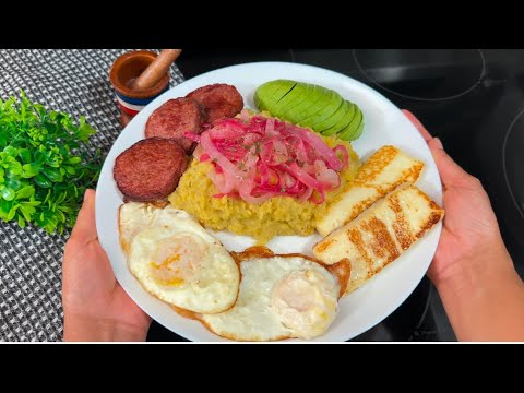Cómo hacer Mangú Dominicano con los Tres Golpes 🇩🇴 | Desayuno Típico y Delicioso |