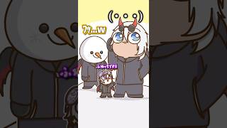 【手描き】イブラヒムになかなか声が届かないふわっち【にじさんじ】#shorts