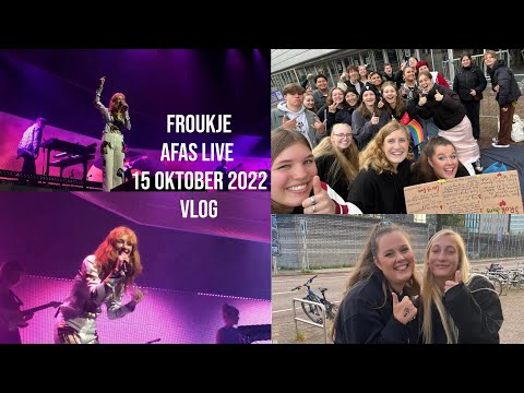 FROUKJE SLAYED IN EEN UITVERKOCHT AFAS LIVE // FROUKJE AFAS LIVE 15 OKTOBER 2022 CONCERT VLOG