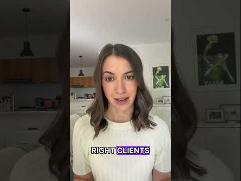 Vanessa on speaking directly to her ideal client