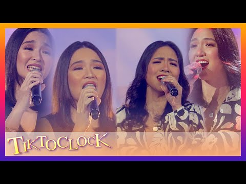 Get blown away by the flawless singing voices of Maricris Garcia and Aicelle Santos! | Tiktoclock