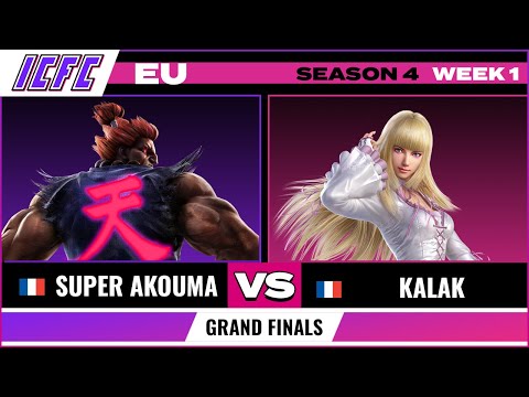 Super Akouma (Akuma) vs Kalak (Lili) Grand Finals - ICFC Tekken 7 EU Season 4 Week 1